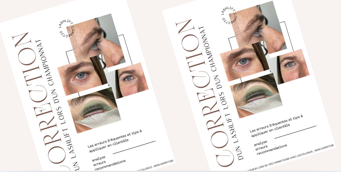 Championnat LashLift : correction d’un travail et mes conseils d’experte