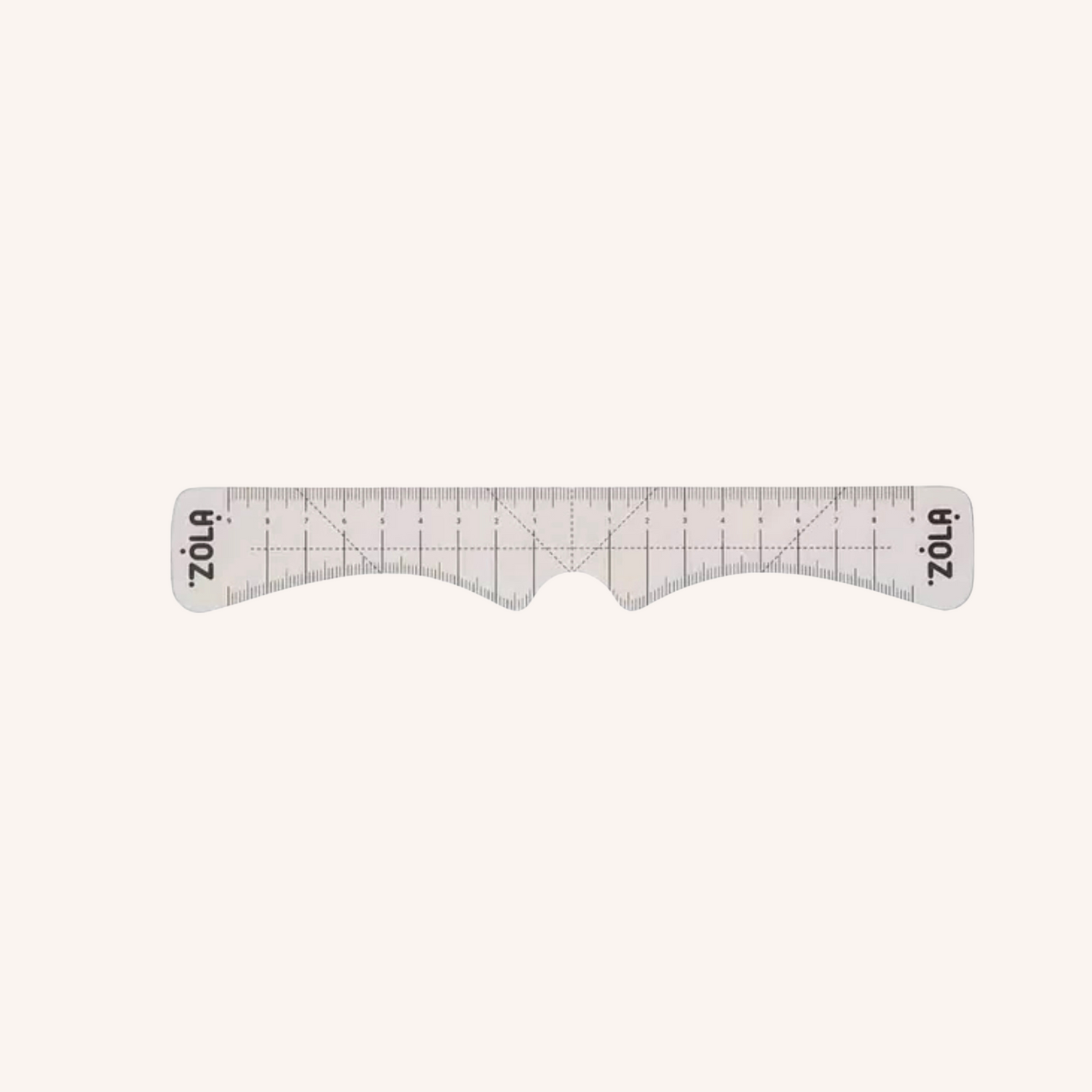 Régle Zola Mesures Sourcils
