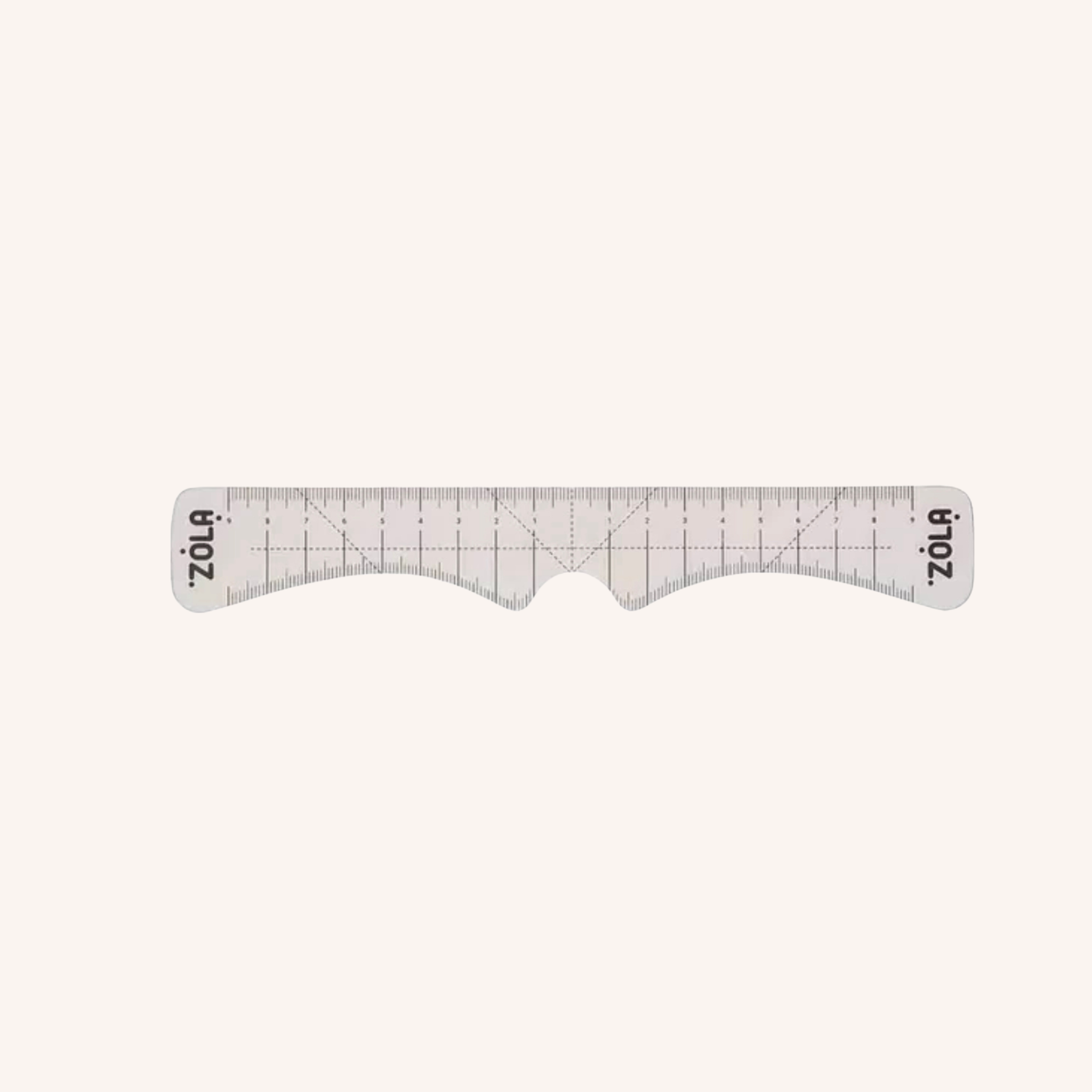 Régle Zola Mesures Sourcils