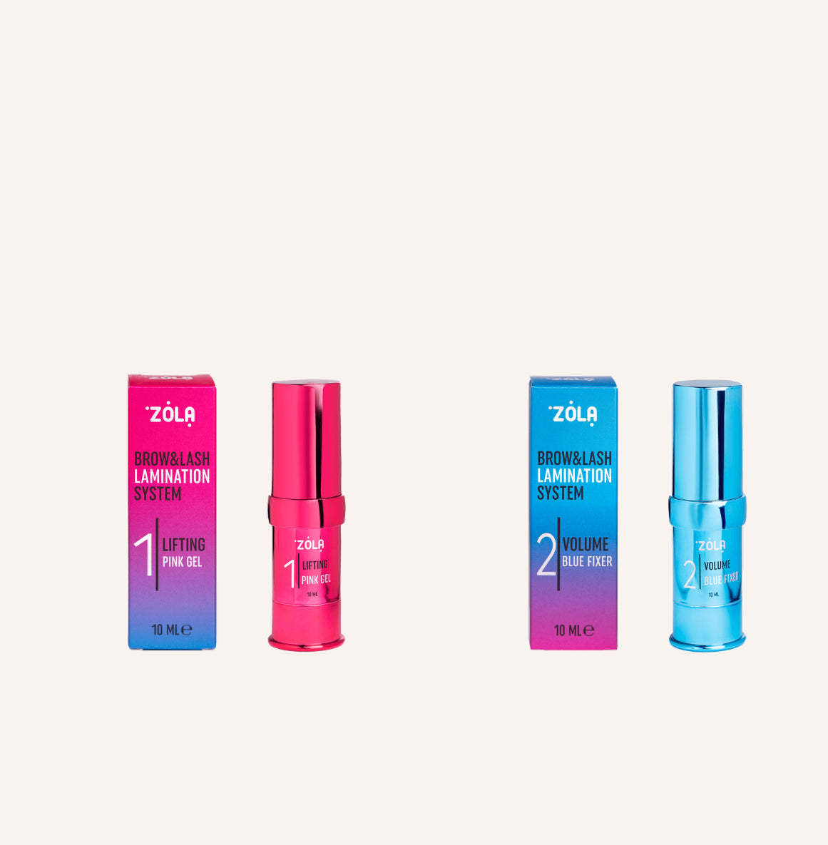 Kit lash&amp;browlift Zola , système Color lab : 2 en 1