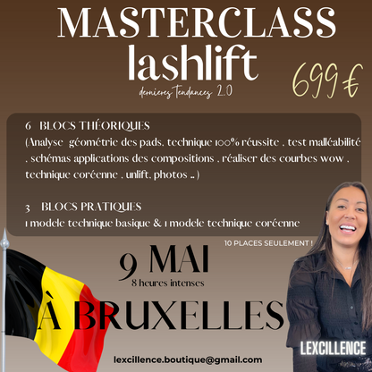 Masterclass Lashlift 🇧🇪 📍Bruxelles
