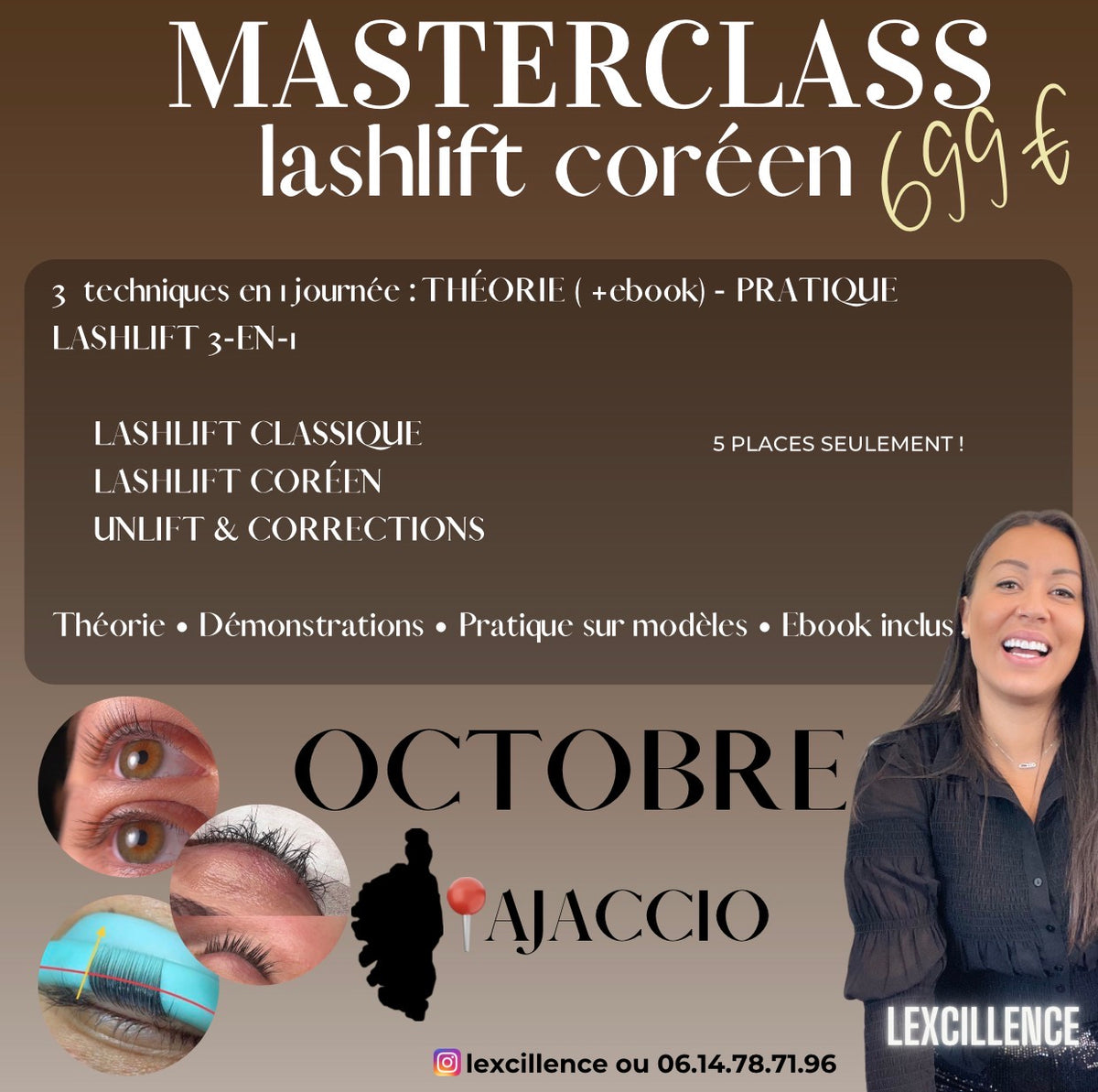 Masterclass Lashlift ( classique / coréen et unlift ) 📍Ajaccio