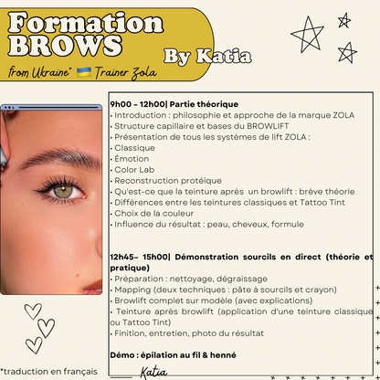 MASTERCLASS 5 EN 1, lash x brow w/Zola et Lexcillence