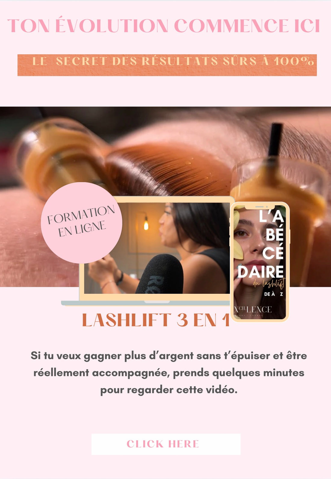 L’ABCDR en ligne 👩🏽‍💻 VIP, formation lashlift/rehaussement de cils 3EN1 ( classique | lashlift coréen 🇰🇷 | unlift )