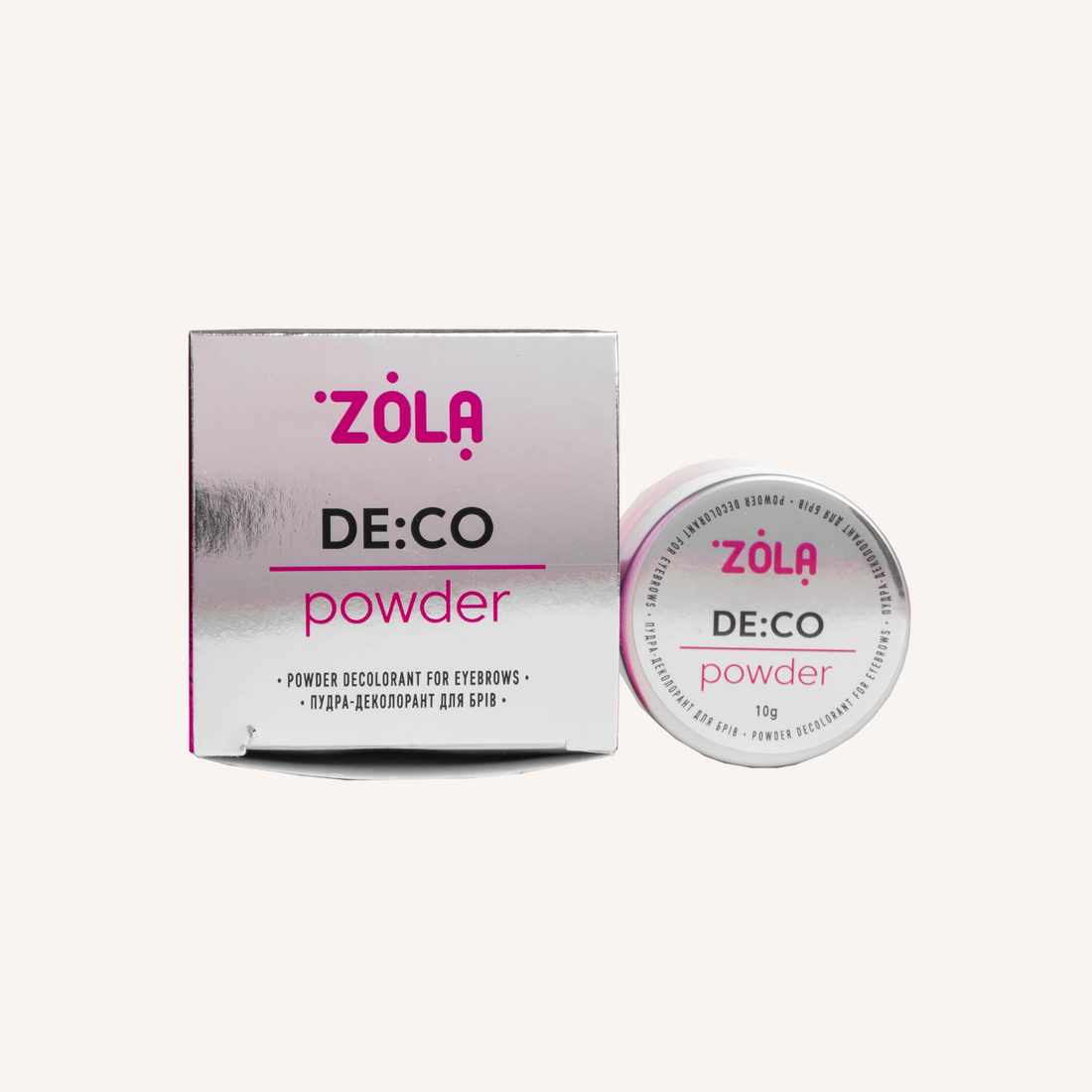 Poudre décolorante sourcils zola