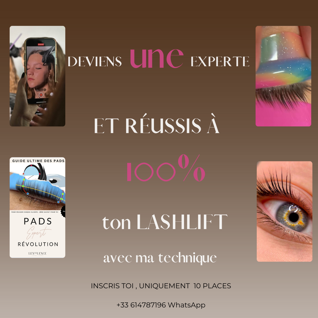 deviens experte lashlift