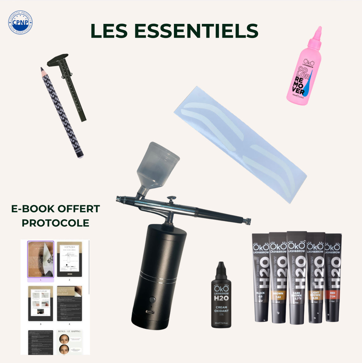 kit airbrush les essentiels