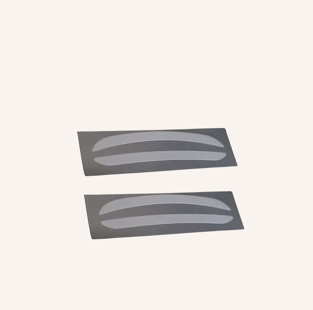 Pochoirs malléable pour sourcils &amp; airbrush, 5 paires