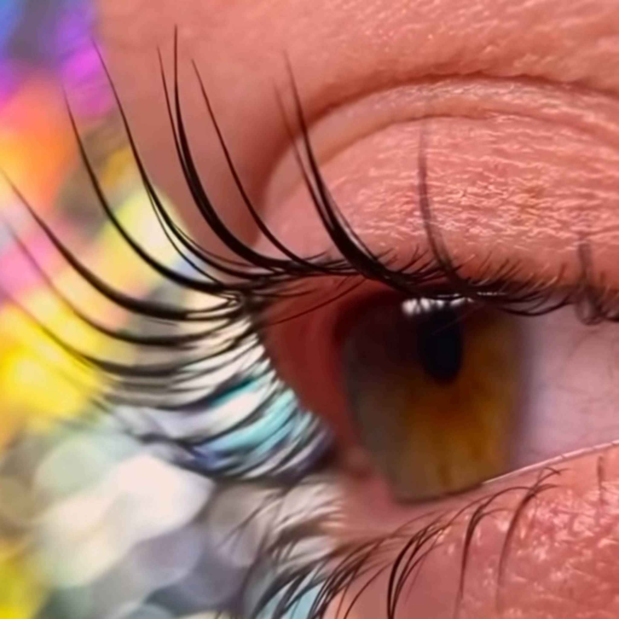 cils après lashlift avec les Pads Zola Jelly L-Curl