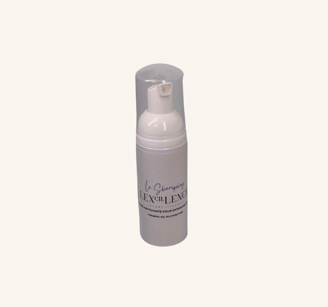 Shampoing nettoyant Lexcillence pour extension de cils
